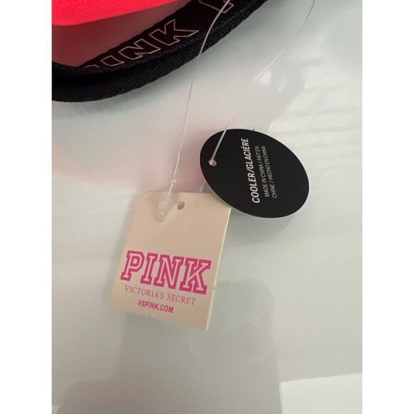 Victoria's Secret Pink 'Beach Please' Insulated Crossbody 6-Can cooler Bag - Picture 4 of 5